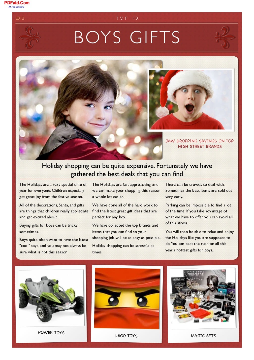 Top Guide Of Gifts for 13 Year Old Boys