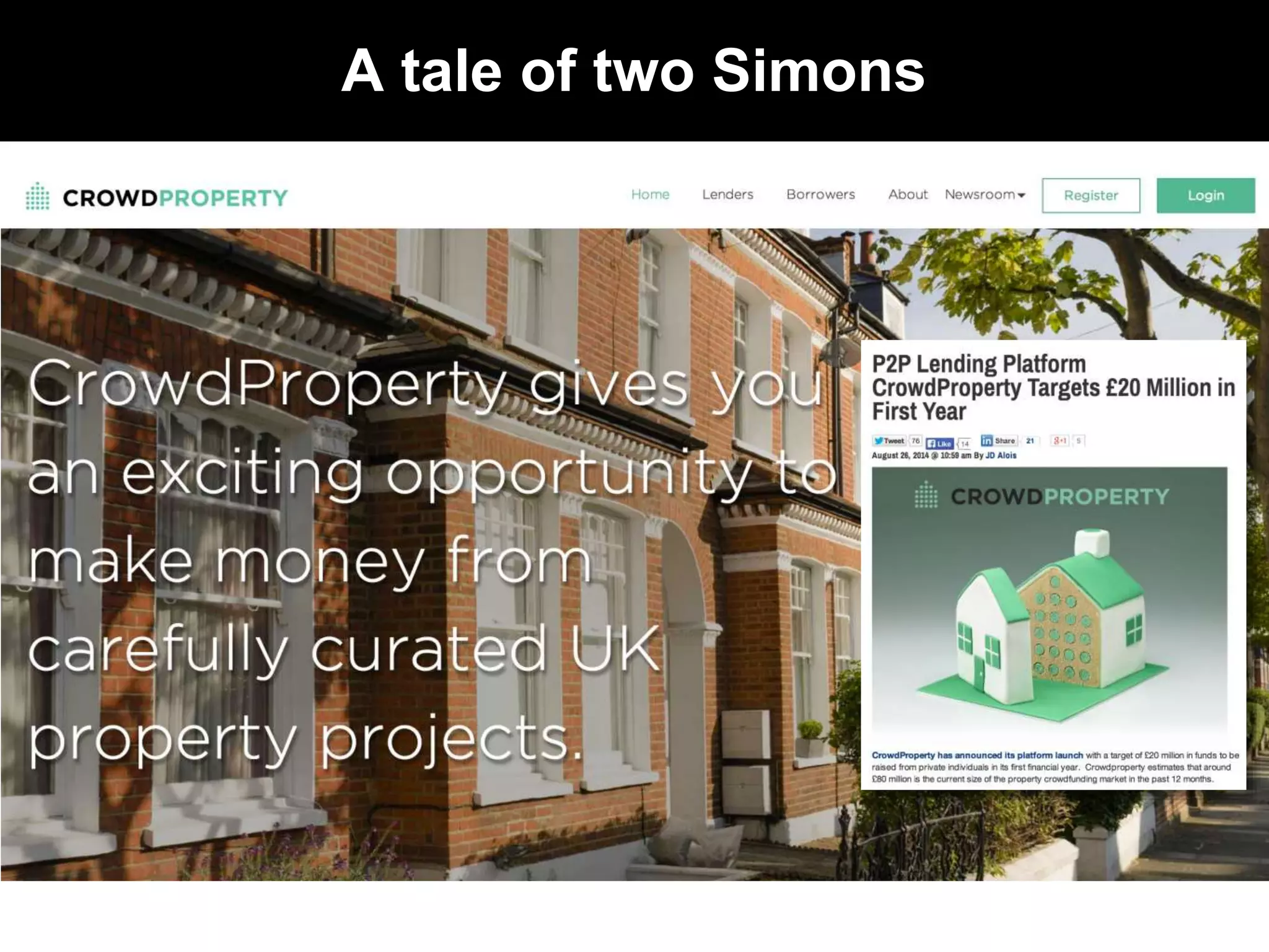 A tale of two Simons 
 