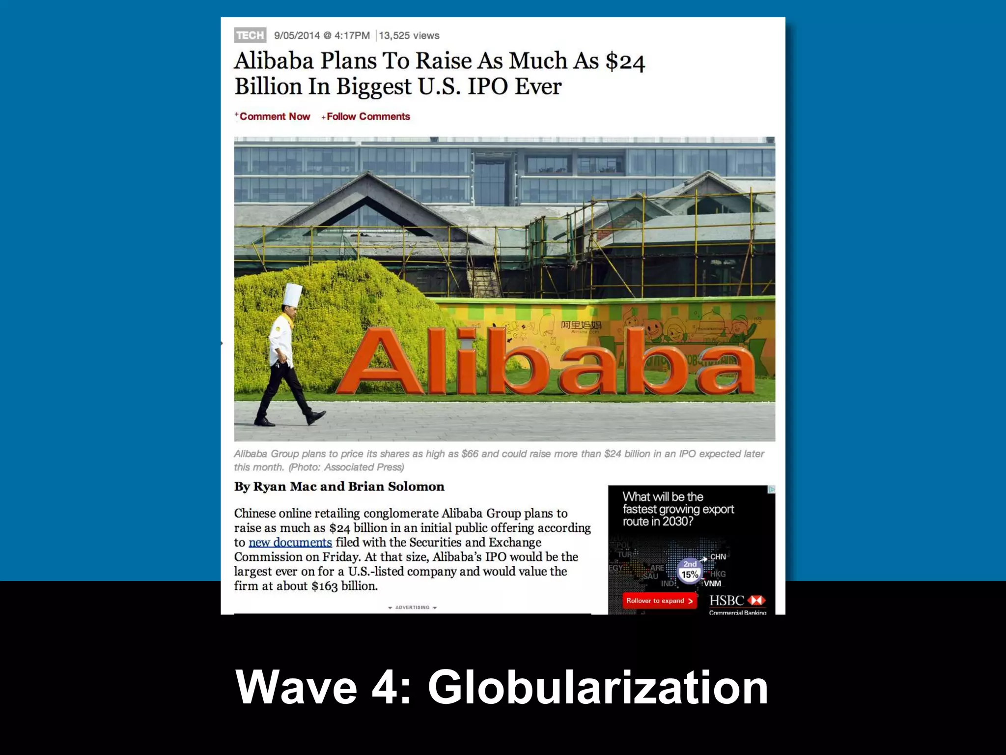 Wave 4: Globularization 
 