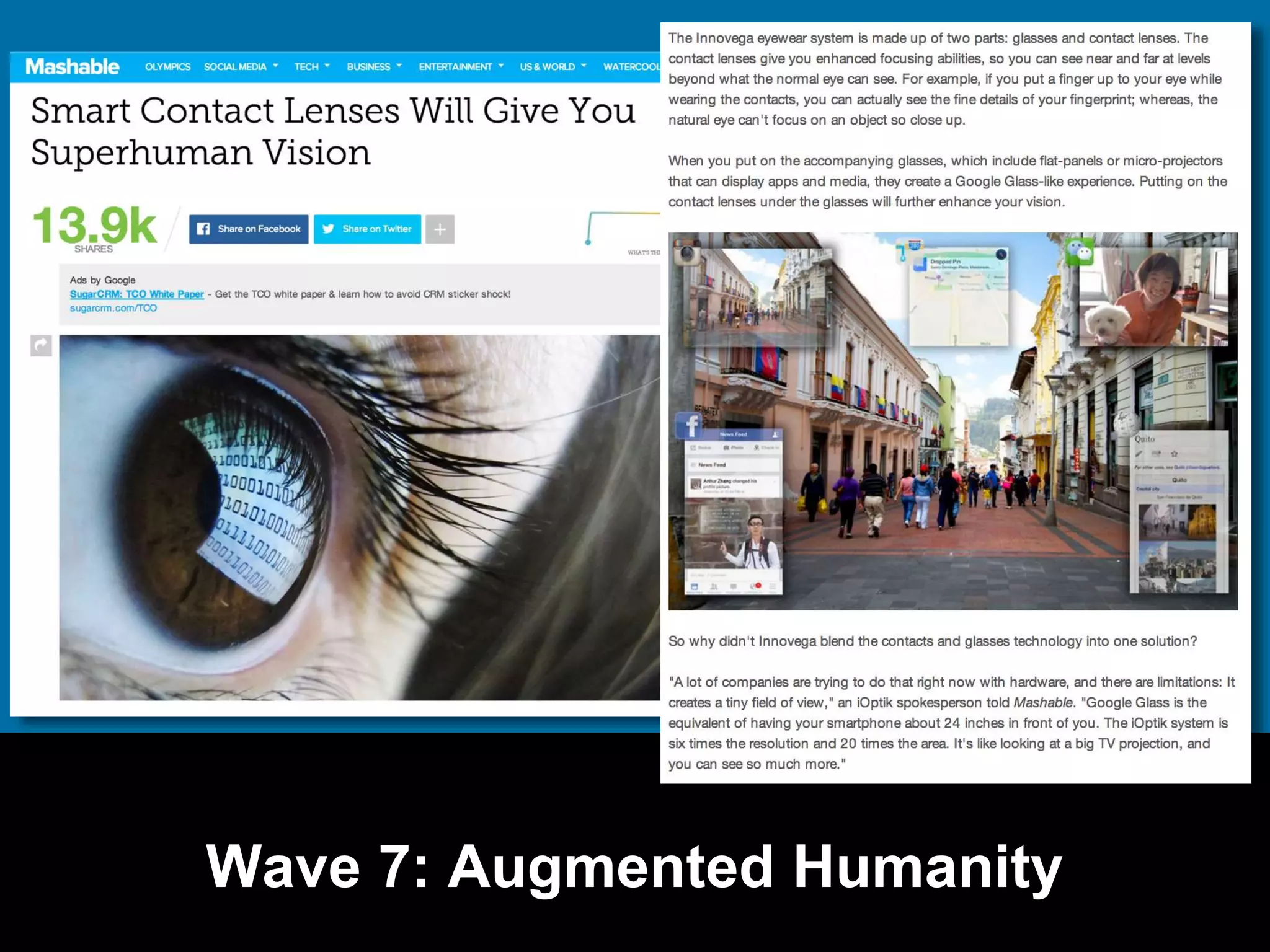 Wave 7: Augmented Humanity 
 