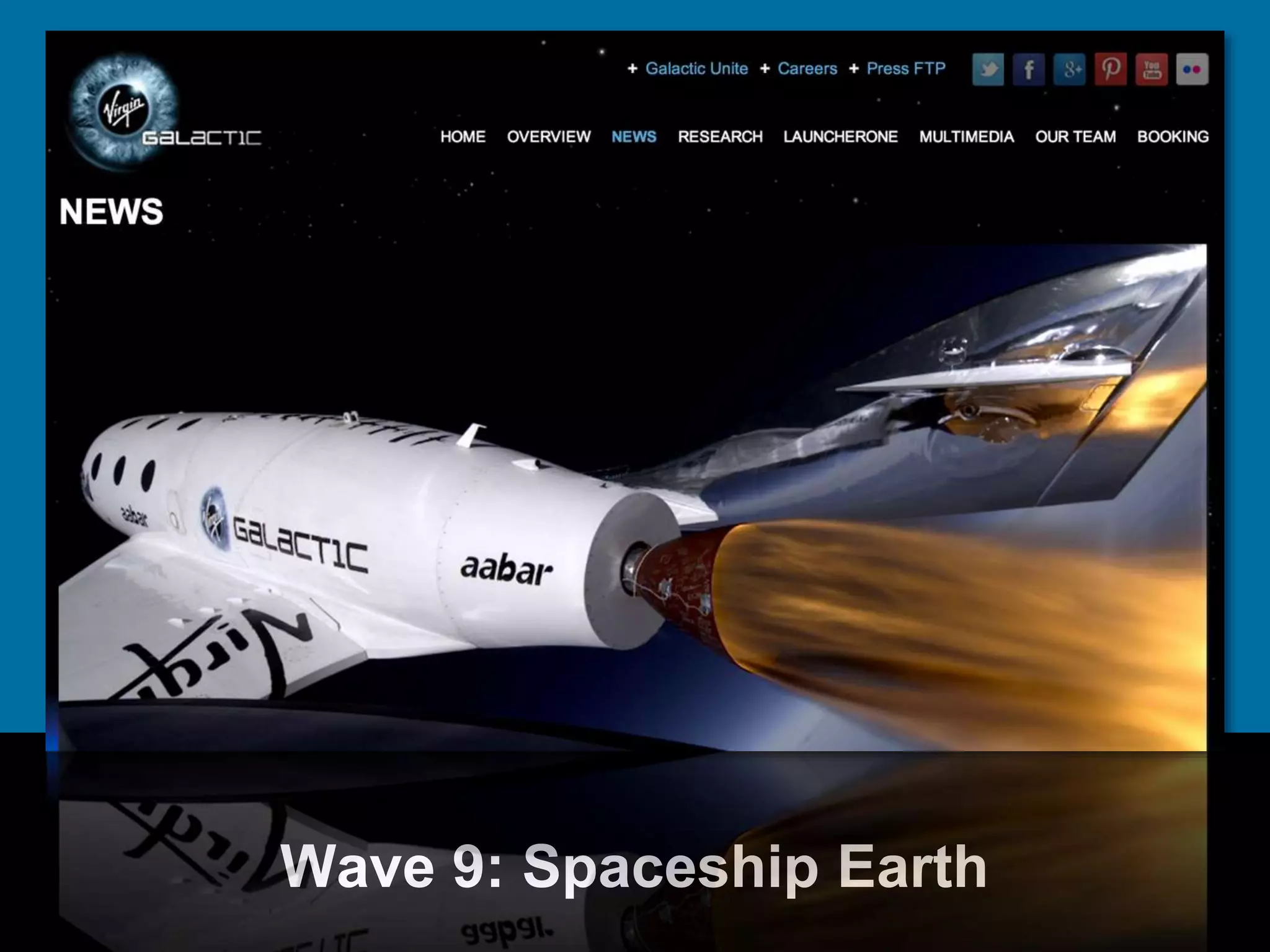 Wave 9: Spaceship Earth 
 