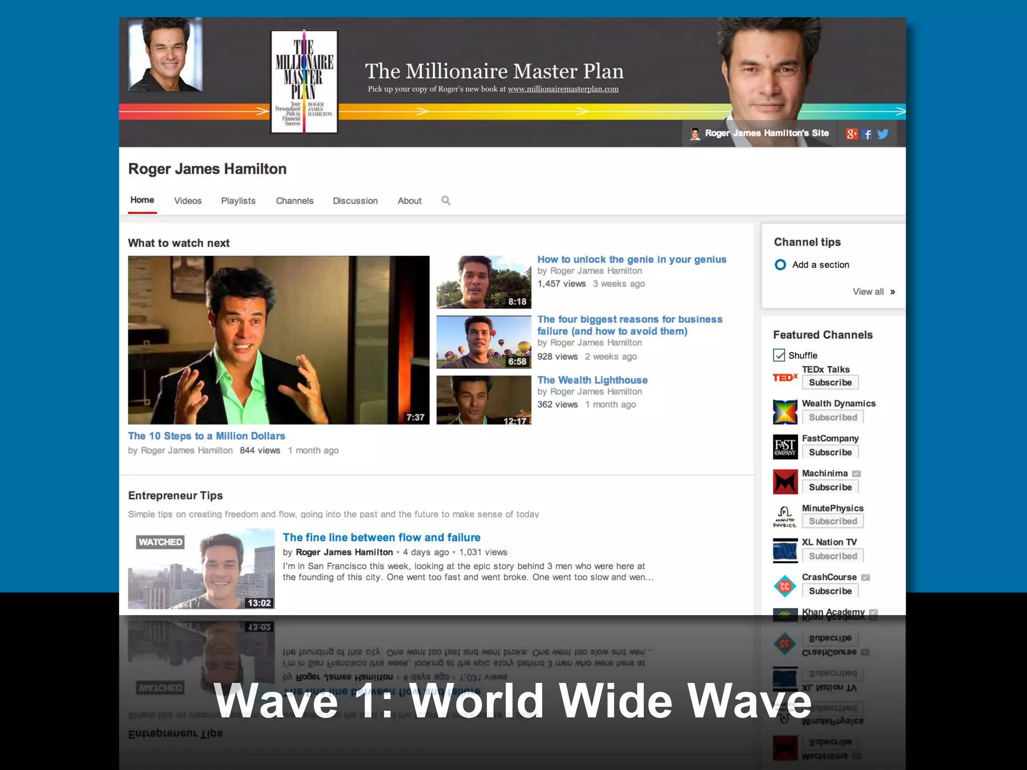 Wave 1: World Wide Wave 
 