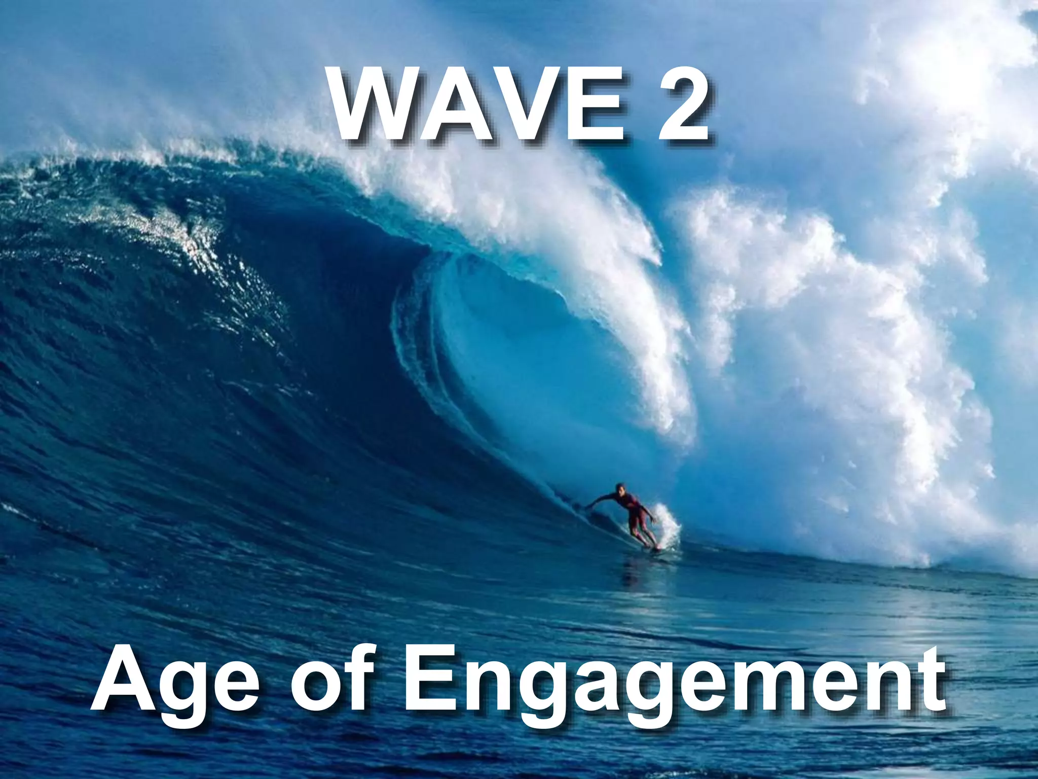 WAVE 2 
Age of Engagement 
 