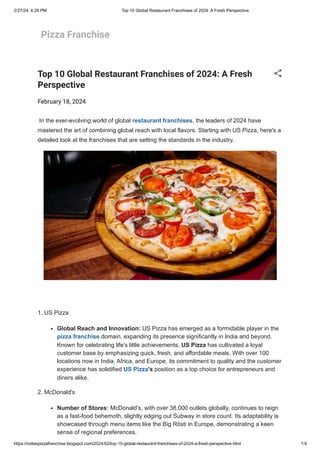 Top 10 Global Restaurant Franchises of 2024.pdf