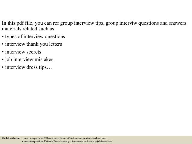 job interview essay questions