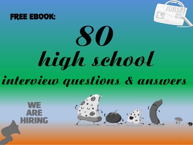prep school interview questions