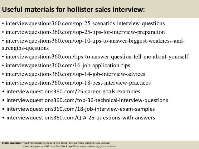 hollister vacancies