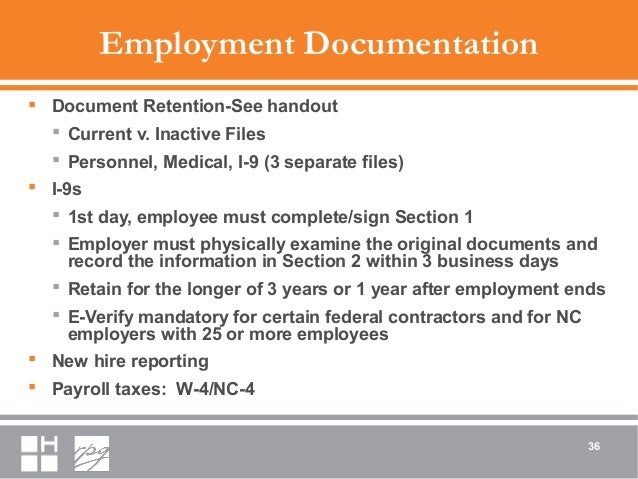 Resume Retention Laws