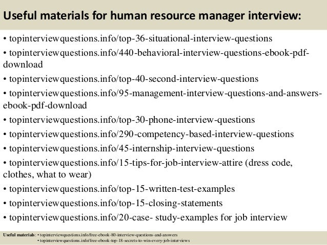 top 10 human resource manager interview questions and answers human resource manager interview questions and answers