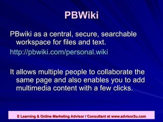 Top 10 I C T Tools 4 Education | PPT