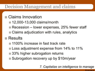 22©2009 Decision Management Solutions“Most discussions of decision making assume that only senior executives make decisions or that only senior executives’ decisions matter. This is a dangerous mistake.”Peter Drucker