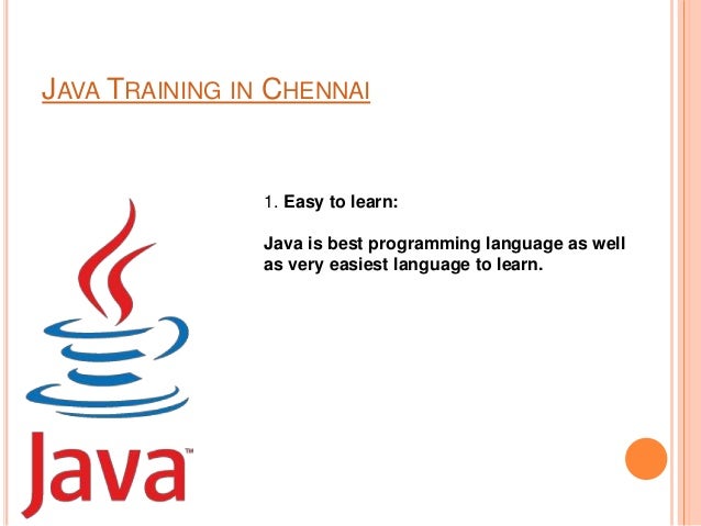 Top 5 Reasons of java training