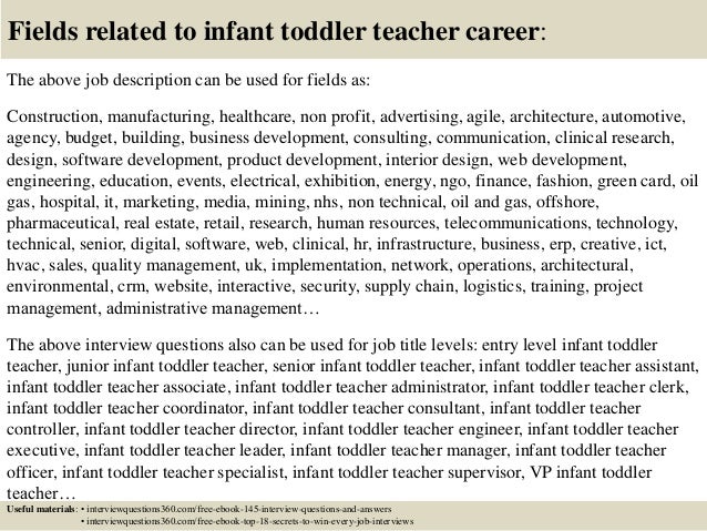 thank interview school letter medical you and Top questions teacher 10 answers infant toddler interview