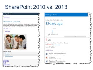 SharePoint 2010 vs. 2013
 