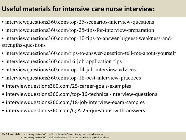 nursing situational interview questions and answers