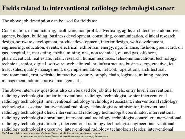 Radiologic Technologist Radiographer Resume