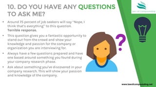 Top 10 interview questions | PPTX