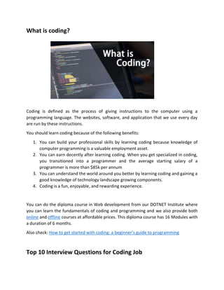 Top 10 Interview Questions for Coding Job.docx