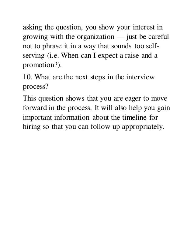 top 10 interview tips