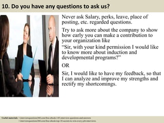 Top 10 iso management representative interview questions and answers | PPTX