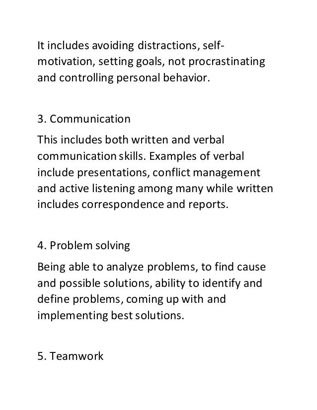 top 10 job strength examples example of personal strengths