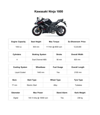 Top 10 Kawasaki Bikes Price List in India.pdf