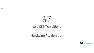 Top 10 key performance techniques for hybrid mobile and web apps