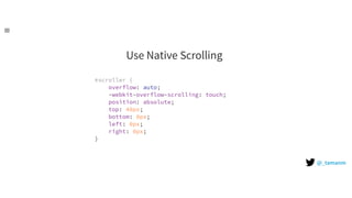 Top 10 key performance techniques for hybrid mobile and web apps