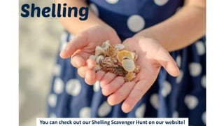 You can check out our Shelling Scavenger Hunt on our website!
 