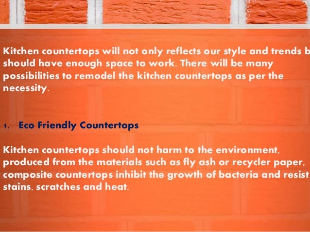 Top 10 Kitchen Countertop Styles And Trends