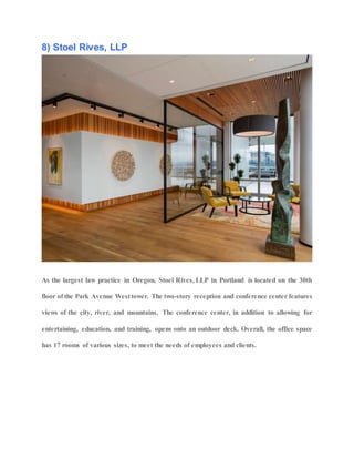 Top 10 law firm office designs | DOCX