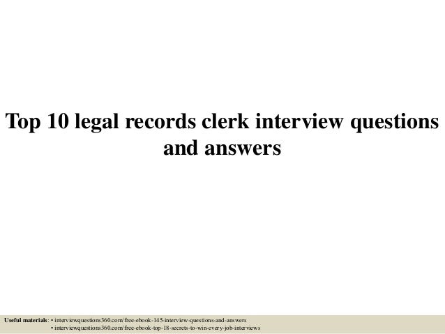 Records Clerk Questions And Answers top 10 records clerk questions and answers Records Clerk Questions And Answers top 10 records clerk questions and answers