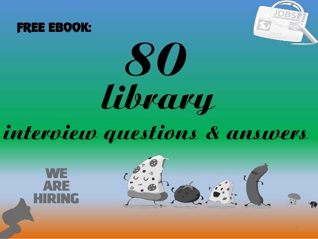 interview questions for librarians