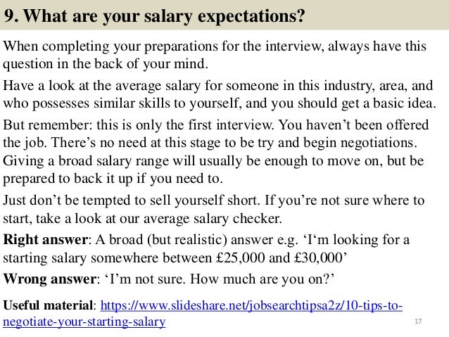 80 library interview questions with answers how to respond to salary requirements