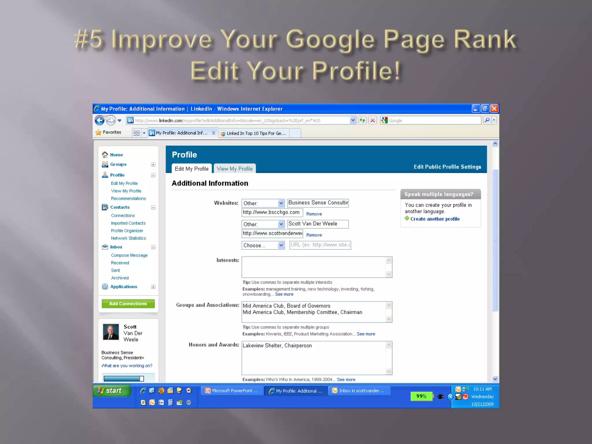 #4 Removing Connections!Connections will not be notified that they have been removed Removed connections will be added to your list of Imported Contacts just in case you want to re-invite them at a later dateOnly the member that breaks the connection can re-initiate the  connections