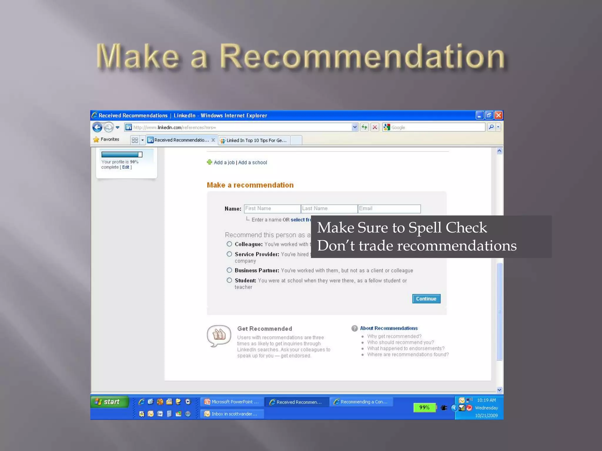 #6 References and Blind Reverse