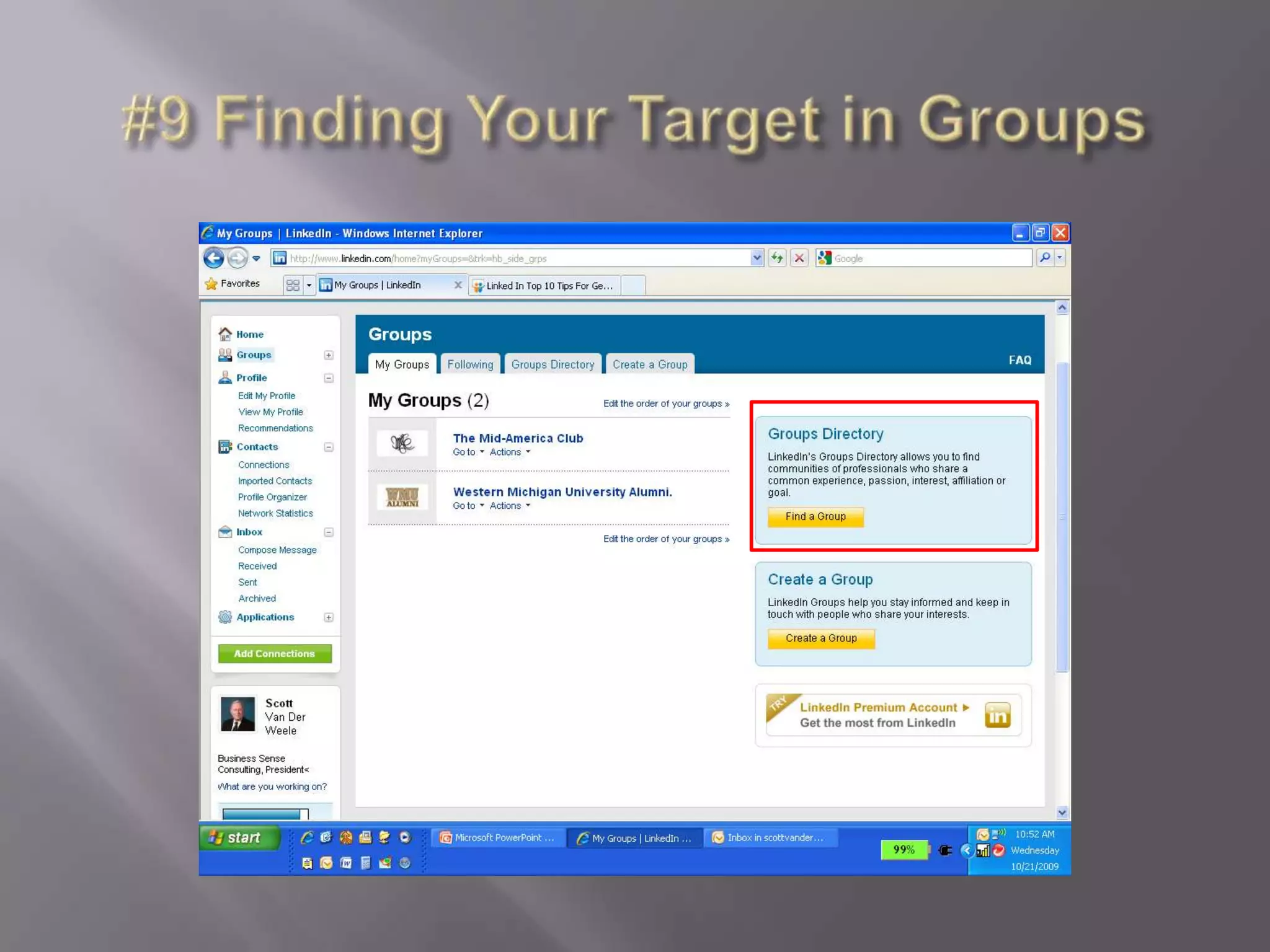   It makes your network valuableWho should recommend you?  Former managers