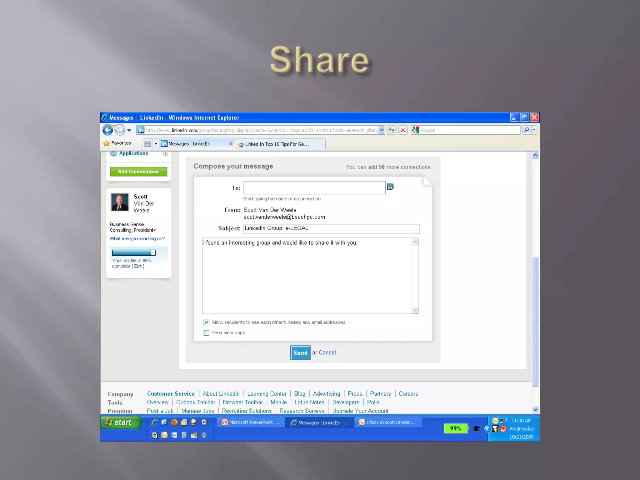   Used by LinkedIn Search#7 Advanced Search &Blind Reverse