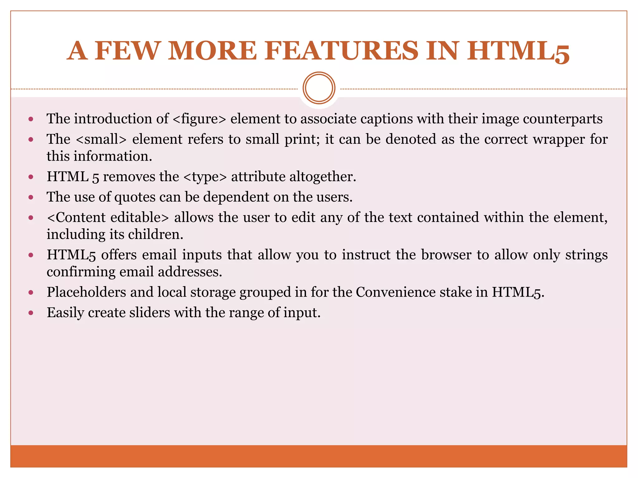 Top 10 major benefits of html 5 | PPT