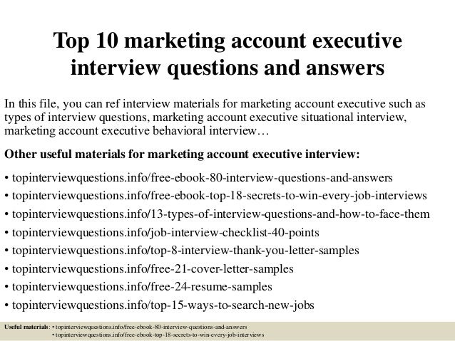 top 10 marketing account