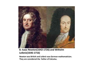Top 10 Mathematician in History | PDF
