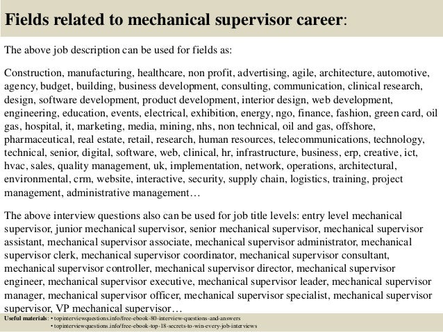 responsibilities of mechanical engineer