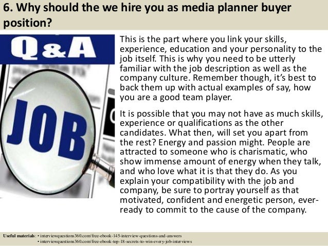 Top  Media Planner Buyer Interview Questions And Answers
