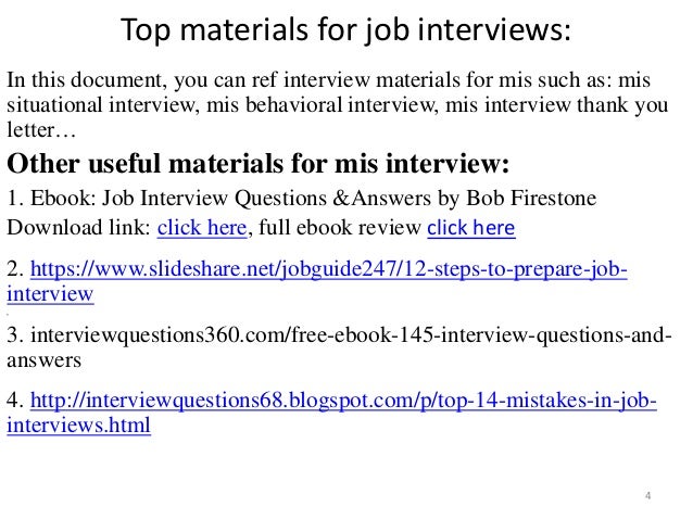 financial analyst interview questions and answers