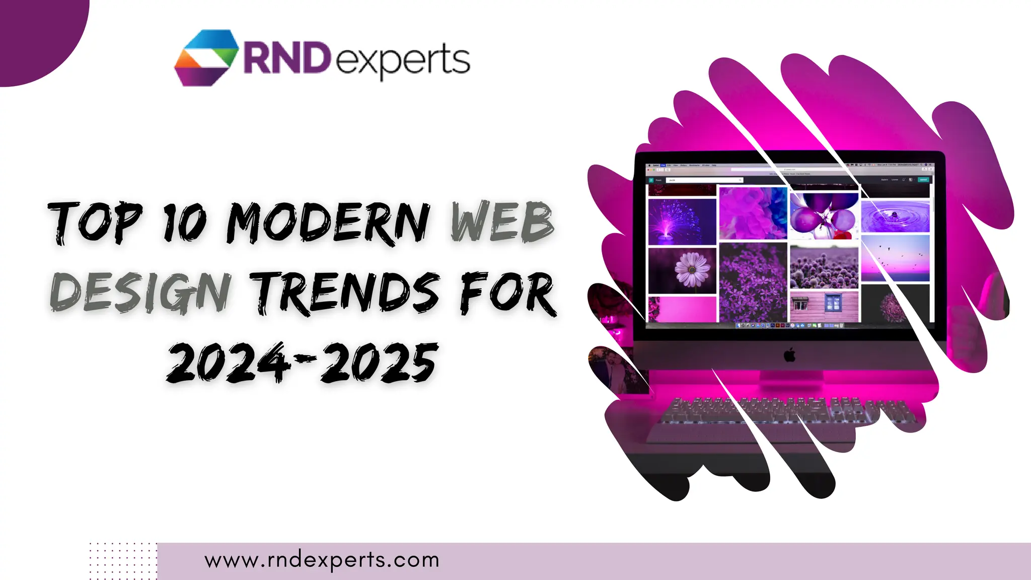 Top 10 Modern Web Design Trends for 2025 PPT Free Download