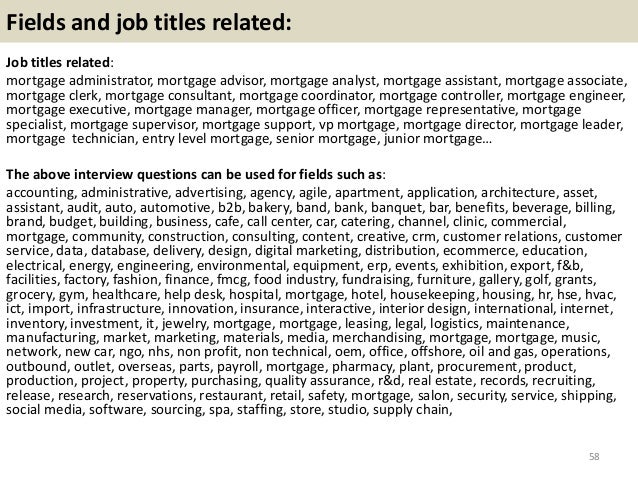 director level interview questions