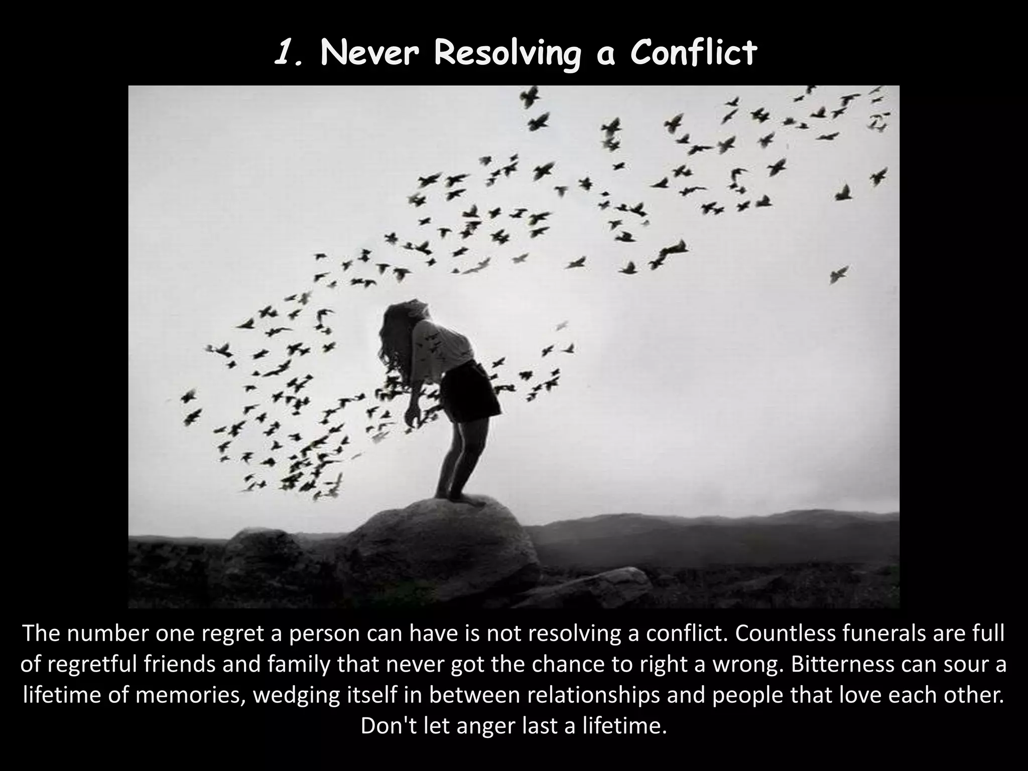 Top10 most common regrets in life | PPTX