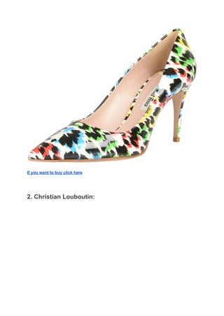 top 10 most expensive shoe brands in the world