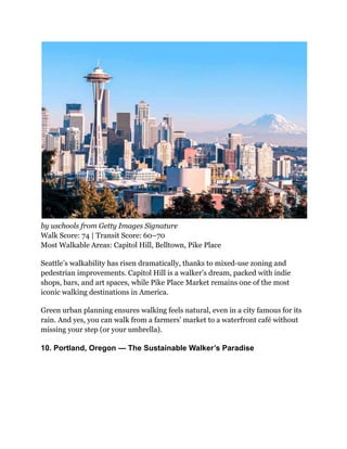 Top 10 Most Walkable Cities in the US (2026)_ Where Every Step Tells a ...