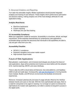 Must-Have Features for Modern Web Applications.pdf